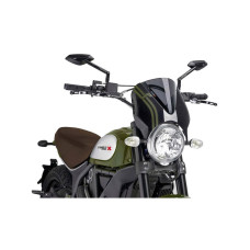 Обтікач Retrovision PUIG для Ducati Scrambler сильно затемнений