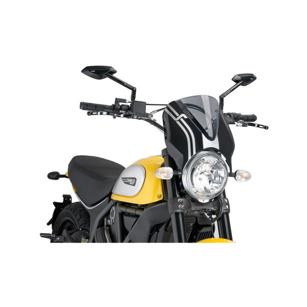 Вітрове скло Retrovision PUIG для Ducati Scrambler легке затемнення