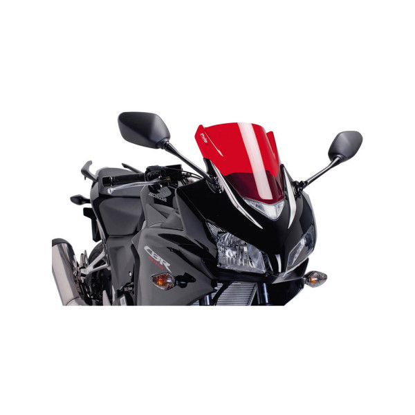 Спортивний екран PUIG для Honda CBR500R (13-15) червоний