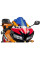 Спортивний екран PUIG для Honda CBR600RR (13-20) синій