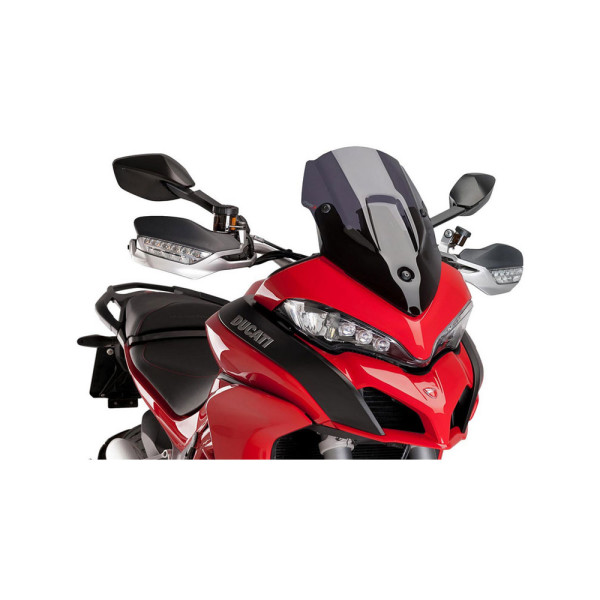 Спортивне скло для Ducati Multistrada 1200/S/Pikes Peak/Enduro / Multistrada 950/1260/S / S D-Air/ Pikes Peak / V2 сильно затемнене