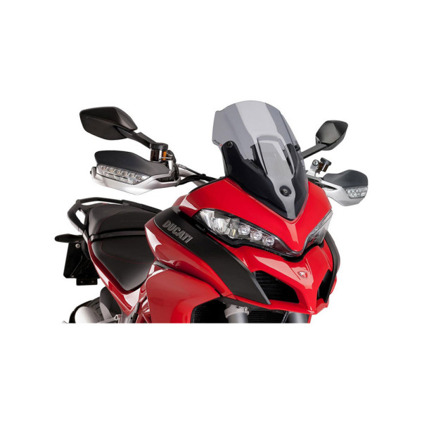 Спортивне скло для Ducati Multistrada 1200/S/Pikes Peak/Enduro / Multistrada 950/1260/S / S D-Air/ Pikes Peak / V2 легке затемнене
