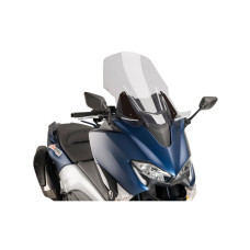 Скло PUIG V-Tech Touring для Yamaha T-MAX 530 / DX / SX, T-MAX 560 / DX / MAX TECH / SX легке затемнене