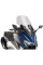 Скло PUIG V-Tech Touring для Yamaha T-MAX 530 / DX / SX, T-MAX 560 / DX / MAX TECH / SX легке затемнене