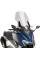 Скло PUIG V-Tech Touring для Yamaha T-MAX 530 / DX / SX, T-MAX 560 / DX / MAX TECH / SX легке затемнене