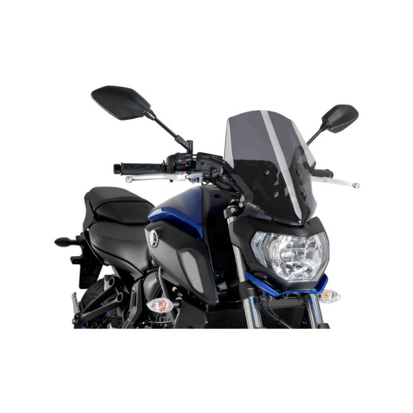 Вітрове скло PUIG Touring для Yamaha MT-07 (18-20) сильно затемнене