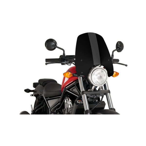 Обтічник PUIG Honda CMX 300 Rebel (17-23), CMX 500 Rebel (17-) чорний