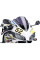 Спортивний екран PUIG для Honda CBR1000RR Fireblade (04-07) сильно затемнений