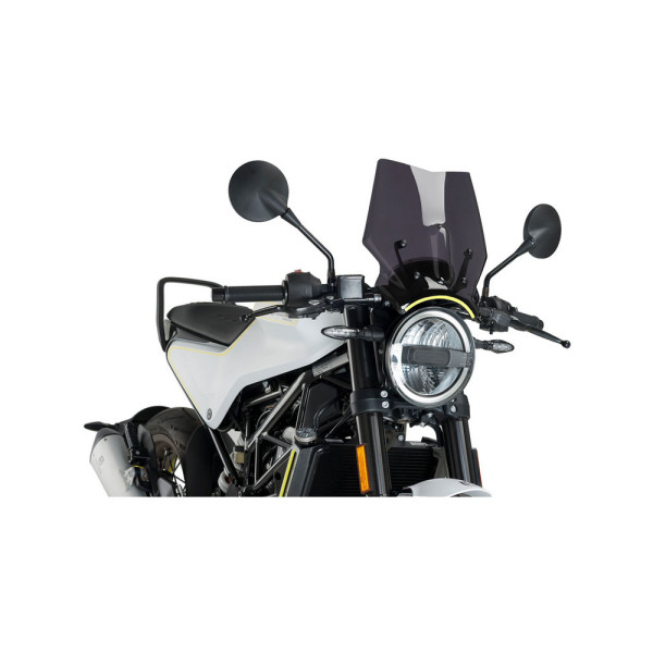Обтічник PUIG для Husqvarna Svartpilen 401 / VITPILEN 401 (17-), SVARTPILEN 125 (21-) сильно затемнений