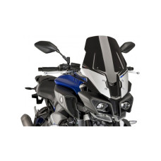 Вітрове скло PUIG Touring для Yamaha FZ-10 (16-17), MT-10 (16-21), MT-10 SP (17-21) чорне