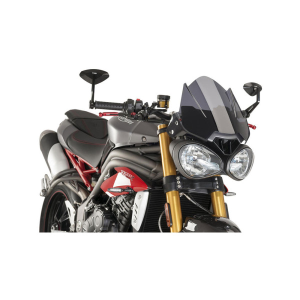 Обтічник PUIG для Triumph SPEED TRIPLE / R / RS / S, STREET TRIPLE / R / RS (дуже затемнений)