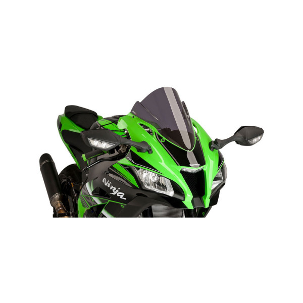 Спортивний екран PUIG для Kawasaki ZX10R / KRT REPLICA /SE, ZX-10RR сильно затемнений