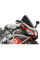 Спортивний екран для Aprilia RS4 RF/RR (15-20) чорний