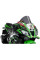 Спортивний екран PUIG для Kawasaki ZX-10R (16-20), ZX-10R KRT REPLICA (18-20), ZX-10R SE (18-20), ZX-10RR (17-20) сильно затемнений