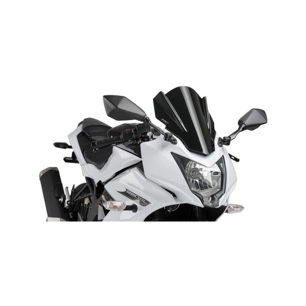 Спортивний щиток PUIG для Kawasaki Ninja 250 SL (15-16) чорний