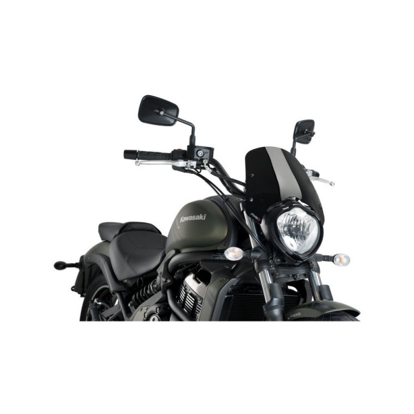 Обтічник PUIG для Kawasaki Vulcan S (15-), Vulcan S Cafe (17-22) чорний