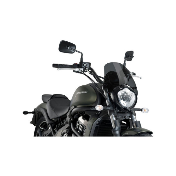 Вітрове скло PUIG для Kawasaki Vulcan S (15-), Vulcan S Cafe (17-22) сильно затемнене