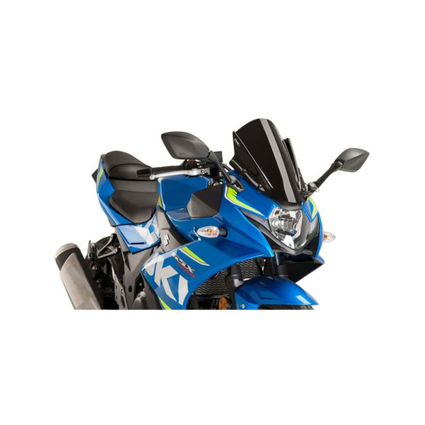 Спортивний екран PUIG для Suzuki GSX 250 R (17-21) чорний
