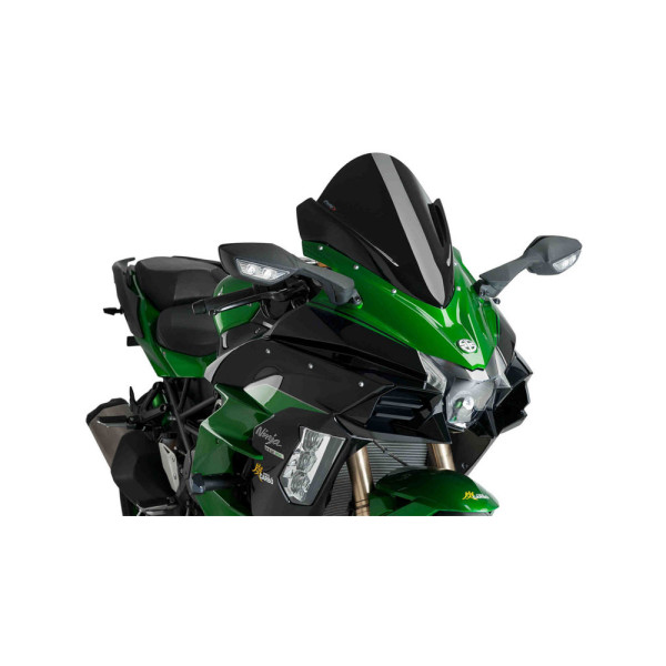 Спортивний щиток PUIG для Kawasaki Ninja H2 SX (18-), H2 SX SE (22-) чорний