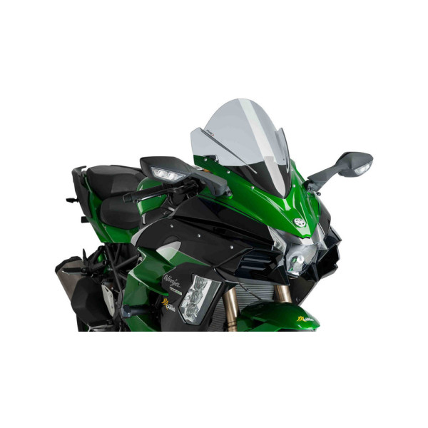 Спортивний екран PUIG для Kawasaki Ninja H2 SX (18-), H2 SX SE (22-) легке затемнення