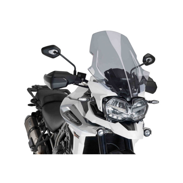Туристичний екран PUIG для Triumph Tiger Explorer 1200 / XC/XCX/XCA/XR/XRX/XRT легкий затемнений