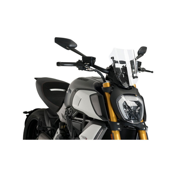 Вітрове скло PUIG Naked New Generation для Ducati DIAVEL 1260 / S (19-) прозоре