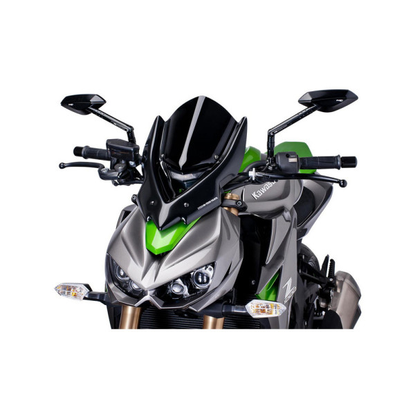 Обтічник PUIG Touring для Kawasaki Z1000 (14-20), Z1000R (17-21) чорний