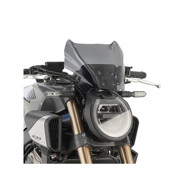 Мотоциклетний щиток GIVI 1173S затемнений Honda CB 650 R (24-) кронштейн у комплекті