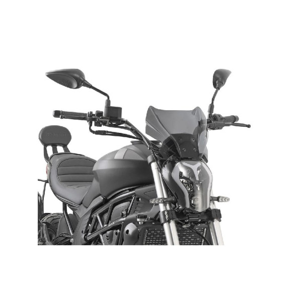 Мотоциклетний екран Kappa Benelli 502 C (19-) затемнений креплення в комплекті