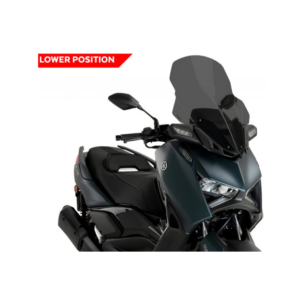 Мотоциклетний туристичний щиток PUIG Yamaha X-Max 125 / 300 (23-) сильно затемнений