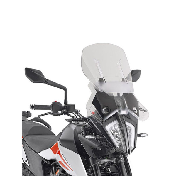 Регульований мотоциклетний щиток Kappa KTM 390 Adventure (20-)/ 790 Adventure/ R (19-20)/ 890 Adventure (21-22) прозорий