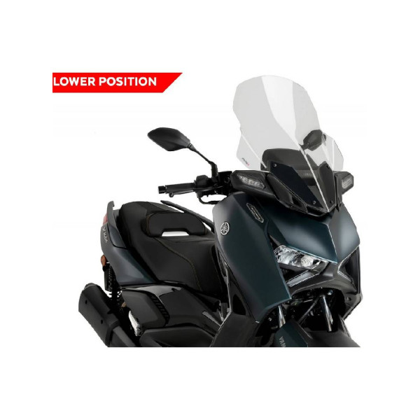 Мотоциклетний туристичний щиток PUIG Yamaha X-Max 125 / 300 (23-) прозорий
