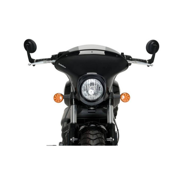 Спортивний мотоциклетний обтічник PUIG Batwing SML Indian Scout Bobber (18-) легке затемнення