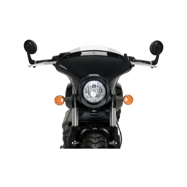 Спортивний мотоциклетний обвіт PUIG Batwing SML Indian Scout Bobber (18-) прозорий