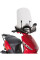 Мотоциклетний щиток Kappa Piaggio Zip 50/ 125/ 2T (00-12) Kymco Like 50/ 125/ 200i (09-16) прозорий