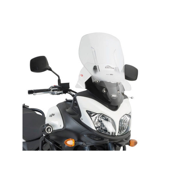 Мотоциклетний щиток GIVI Airflow регульований Suzuki DL 650 V-Strom (11-16) прозорий
