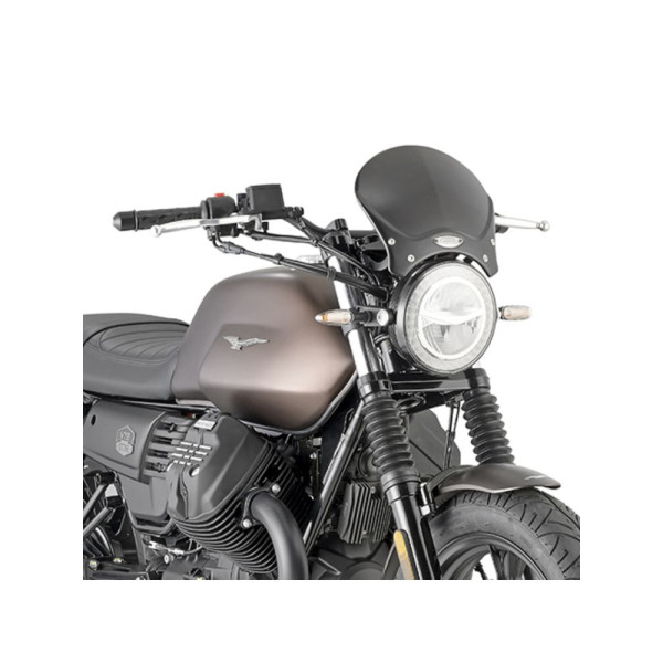 Мотоциклетний щиток GIVI 140S Moto Guzzi V7 III Stone Night Pack (19-20) кронштейн у комплекті затемнений