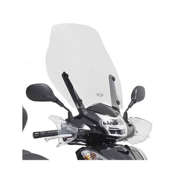 Мотоциклетний щиток Kappa Honda SH Mode 125 (15-20) прозорий кронштейн у комплекті