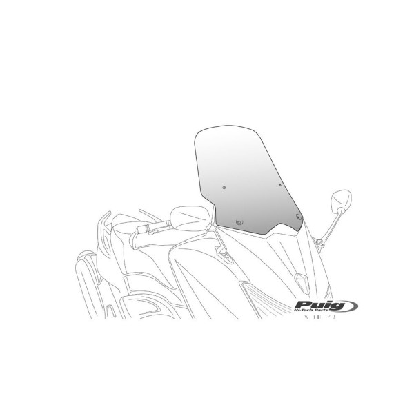 Скло PUIG V-Tech для Yamaha X-Max 125/250 (05-09) прозоре