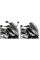 Спортивний екран чорний Givi Yamaha T-MAX 500 (08 > 11)