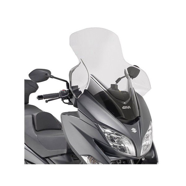 Мотоциклетний щиток Givi для Suzuki Burgman 400 (17-) прозорий