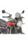 Мотоциклетний екран GIVI універсальний Kawasaki, Triumph, Benelli, Royal Enfield (обрані моделі) затемнений