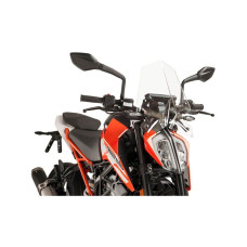 Вітрове скло PUIG для KTM 125 / 390 Duke (17-) прозоре