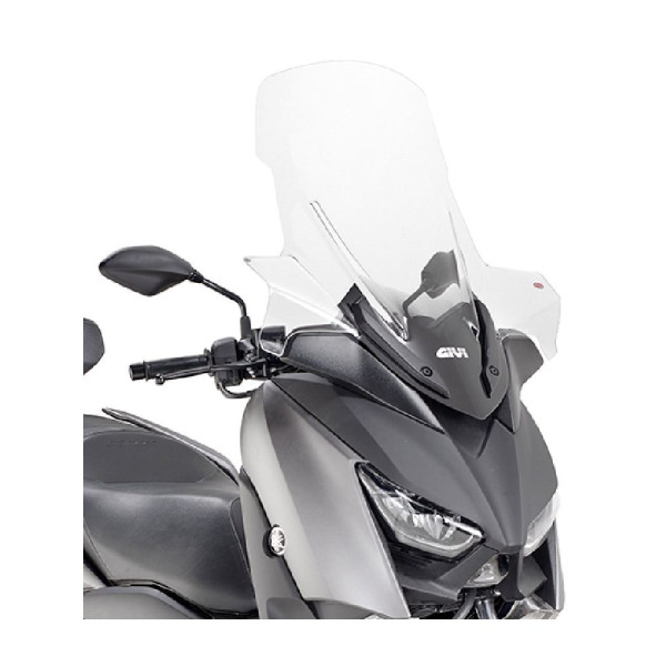 Мотоциклетний щиток Givi для Yamaha X-MAX 125 (18-22), X-Max 300 (17-22), X-MAX 400 (18-21) прозорий