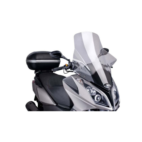 Скло PUIG V-Tech Touring для Kymco DOWNTOWN 125i / 300i, GRAND DINK 125 / 300, SUPERDINK 125i / 300I / 350i, X-TOWN 125 / 300 прозоре