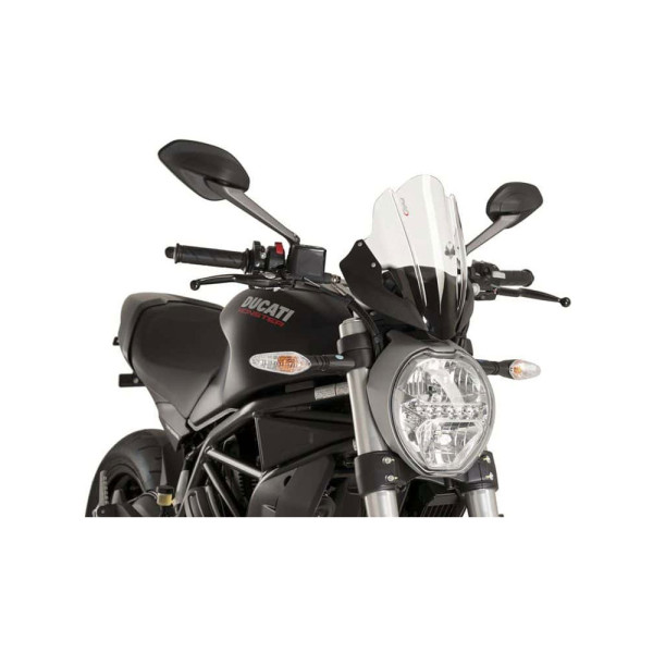 Туристичний екран PUIG для Ducati Monster 797 / 821 / 1200 / S / R прозорий