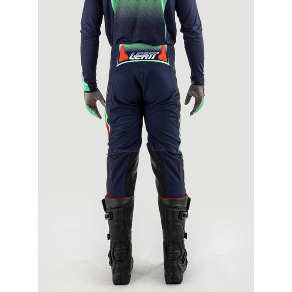 Кросові штани Leatt Moto 4.5 Matcha синьо-зелені