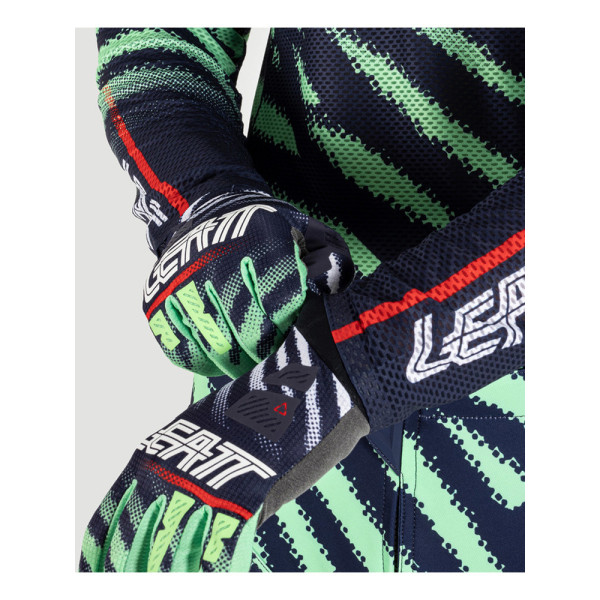 Кросова кофта Leatt Moto 5.5 UltraWeld Matcha синьо-зелена