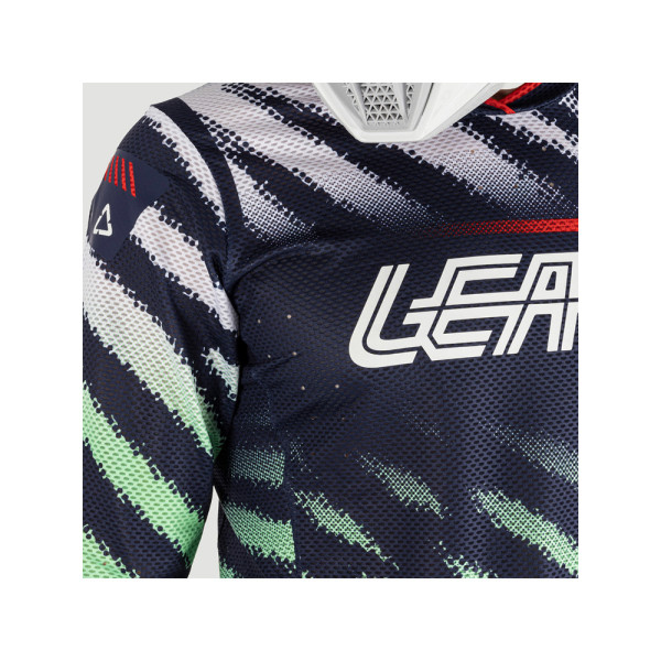 Кросова кофта Leatt Moto 5.5 UltraWeld Matcha синьо-зелена