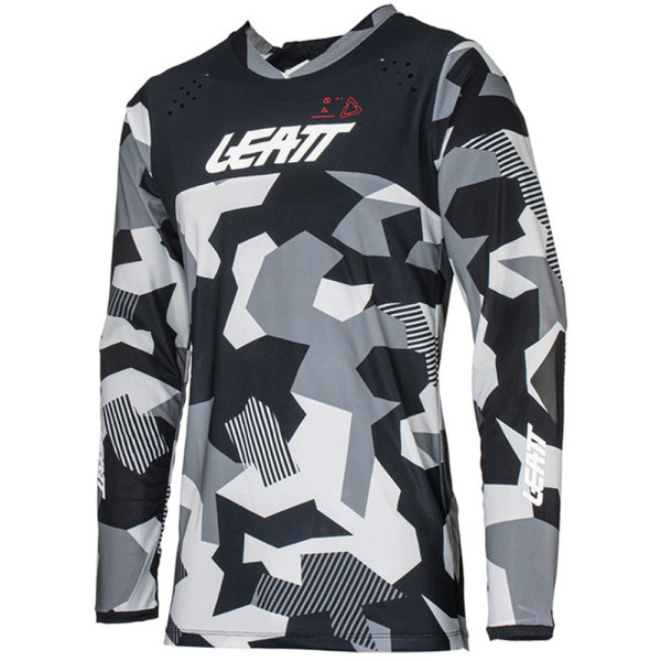 Кросова кофта Leatt Moto 4.5 Enduro Forge чорна-сіра